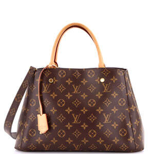 Louis Vuitton Montaigne Handbag Canvas #241373L24B